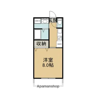 グランディア【103号室】の間取り