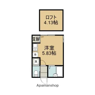 ロフトステージ壱番館【2階】の間取り