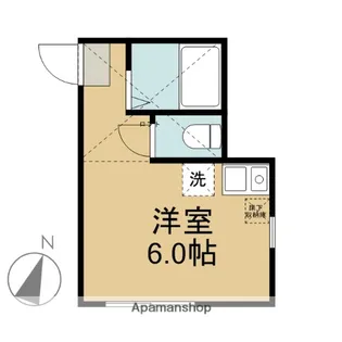 ユナイト田浦フォルタレーザ【2階】の間取り