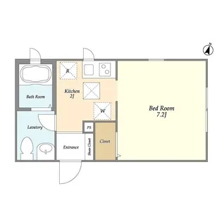 ミルクリーク【1階】の間取り