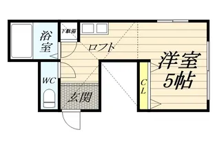 アルテ浦賀【1階】の間取り