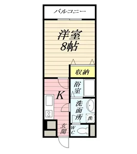 アムール グリーンヒルⅠ【2階】の間取り