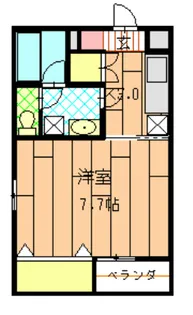 フリーゼYT【102号室】の間取り