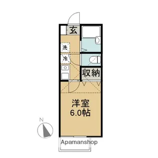 グランガーデン京急田浦【2階】の間取り