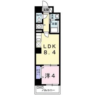 ラナ モアナ【4階】の間取り