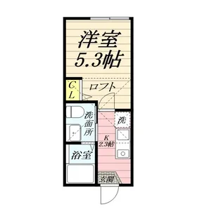 GIRASOL M【1階】の間取り
