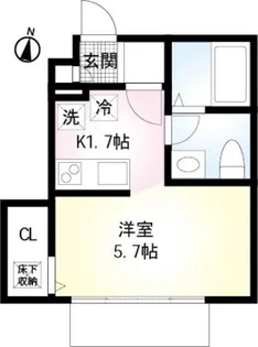 桜山テラス【1階】の間取り