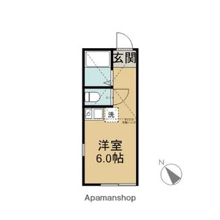 スマートレジデンス横須賀西【201号室】の間取り