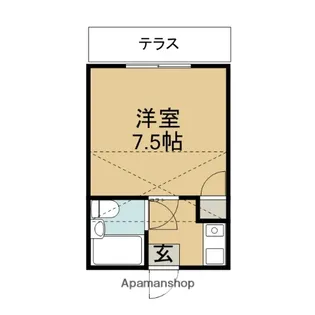 デュークガーデンURAGA【1階】の間取り