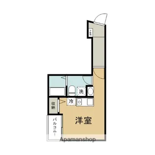 DEN鷹取2【3階】の間取り