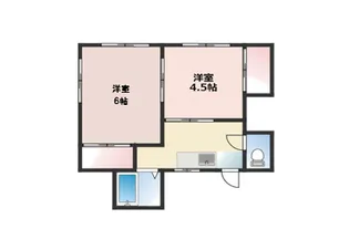 横須賀グリーンベース南棟【1階】の間取り