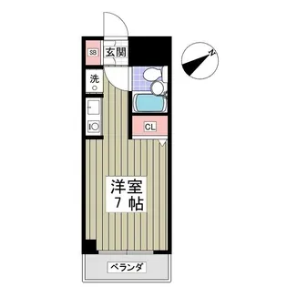 メゾンドエクセル【1階】の間取り