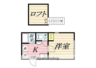 カーサミア追浜【103号室】の間取り