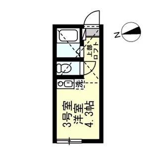 ユナイト野島パーム・ビーチ【2階】の間取り