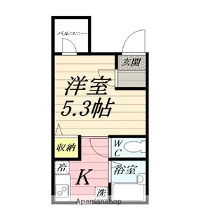 アマーレヴィスタ【2階】の間取り