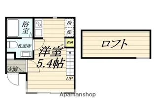 パークサイド金沢【203号室号室】の間取り