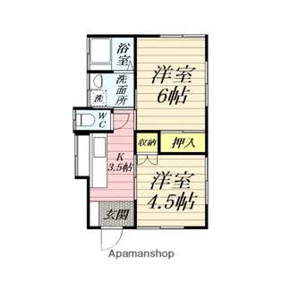 ヴィステリア・コート【2階】の間取り