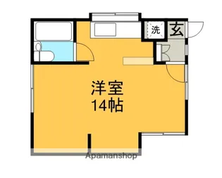 コーポネモト追浜【2階】の間取り