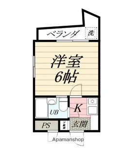 スマイルヨコスカ【4階】の間取り