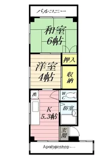 藤田ハイツ【302号室】の間取り