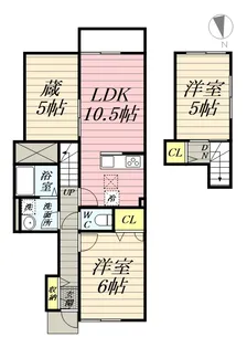 CASA FELICE【1階】の間取り