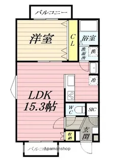 ファンズ横須賀【202号室】の間取り