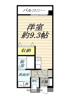 レジデント富士見【101号室】の間取り