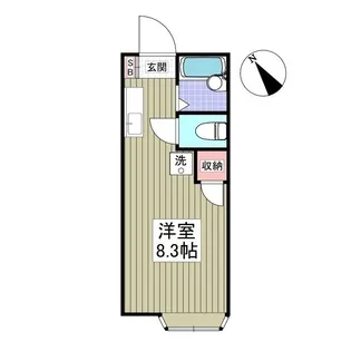 A・Iハイツ【1階】の間取り