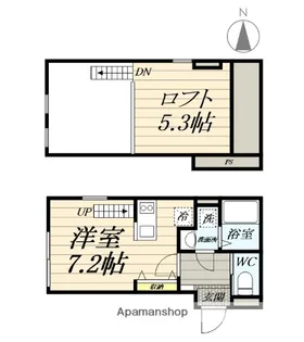 レーヴメゾン横須賀【2階】の間取り