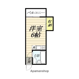 ポーム・ド・テール【2階】の間取り