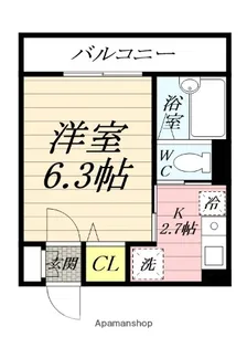 WITH PLACE田戸台【204号室号室】の間取り