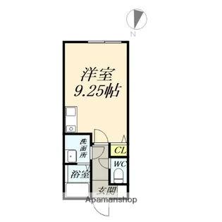 カレッタ富士見町【1階】の間取り