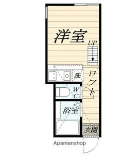 ユナイト三春テムズゲートウェイ【2階】の間取り