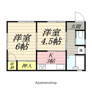 アイビー【1F号室】の間取り