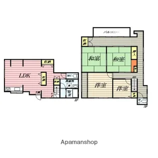 神奈川県横須賀市長井5丁目【一戸建】の間取り
