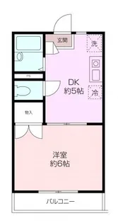 ドウエル1【2階】の間取り