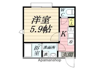 カーサ・ルミナス【1階】の間取り