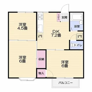 スクエア葉山【2階】の間取り