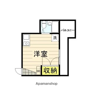 レジデンス安浦【303号室】の間取り