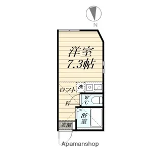 K.F 堀ノ内【201号室】の間取り