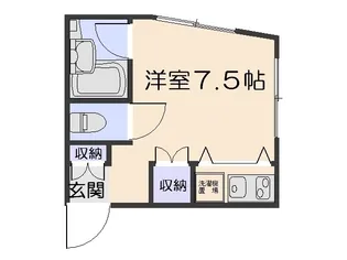 長谷川ハイツ【2階】の間取り