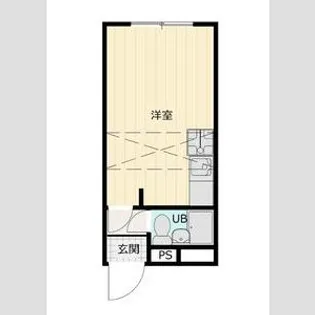 ベルピア馬堀海岸【1階】の間取り