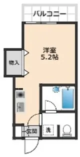 第11セントラルコーポ横須賀【1階】の間取り