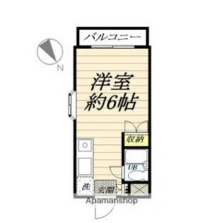 クラウディア横須賀【2階】の間取り