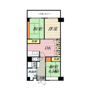 テレパレス横須賀【1階】の間取り