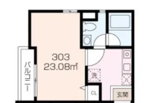 ルシェッロ安浦【3階】の間取り