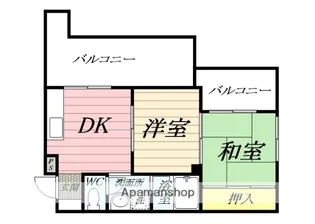 ステラ京急田浦【302号室】の間取り