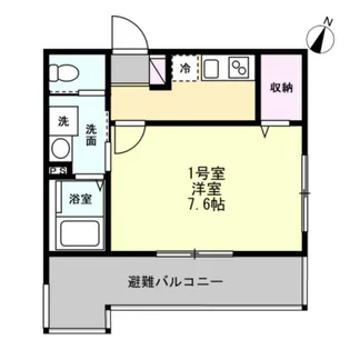 THESUITE横浜六浦【1階】の間取り