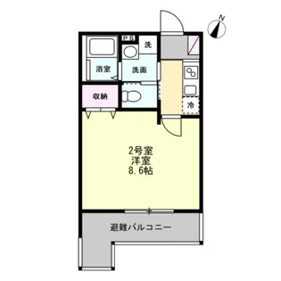 THESUITE横浜六浦【1階】の間取り