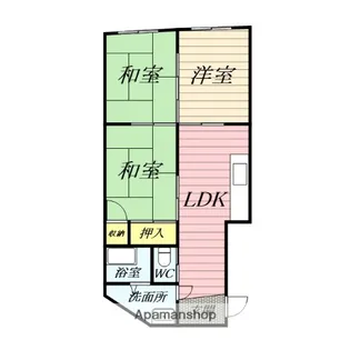 井上ビル【301号室】の間取り